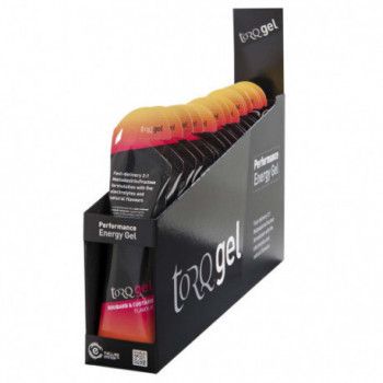 torq energy gel rhubarb custard 45g caja 15 geles