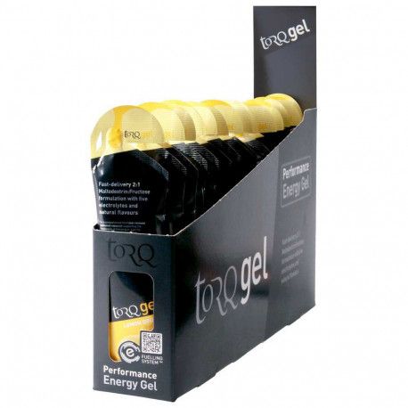 torq energy gel lemon drizzle 45g caja 15 unidades
