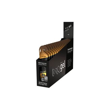 torq energy gel guarana performance caffeine 45g caja 15 geles