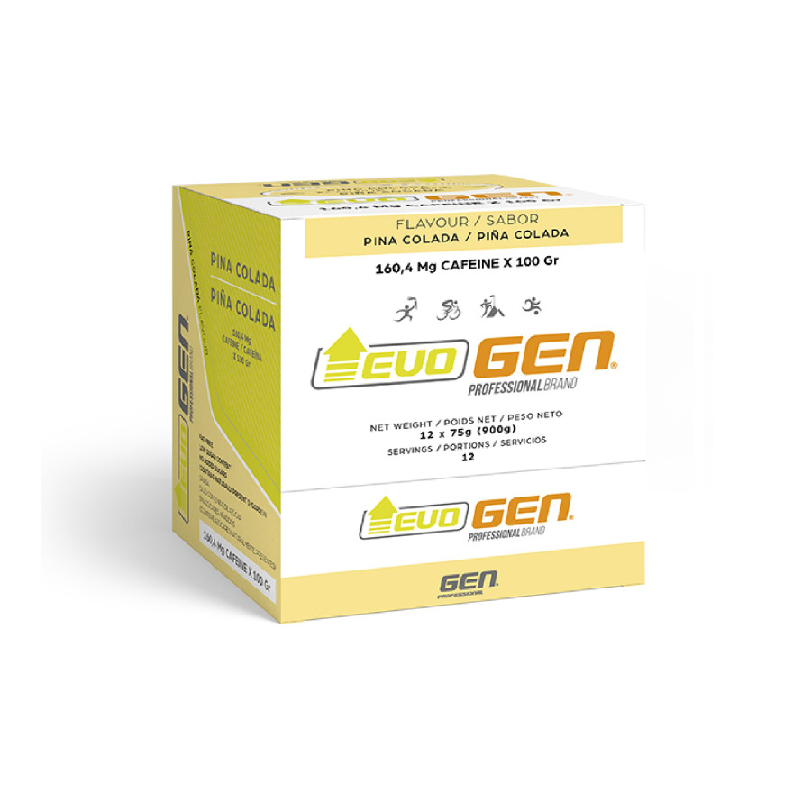 evogen gel energetico 75 ml 50 g carbohidratos resistencia