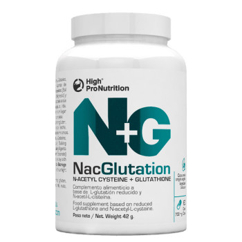 NAC Glutatión High Pro Nutrition 60 cápsulas suplemento antioxidante