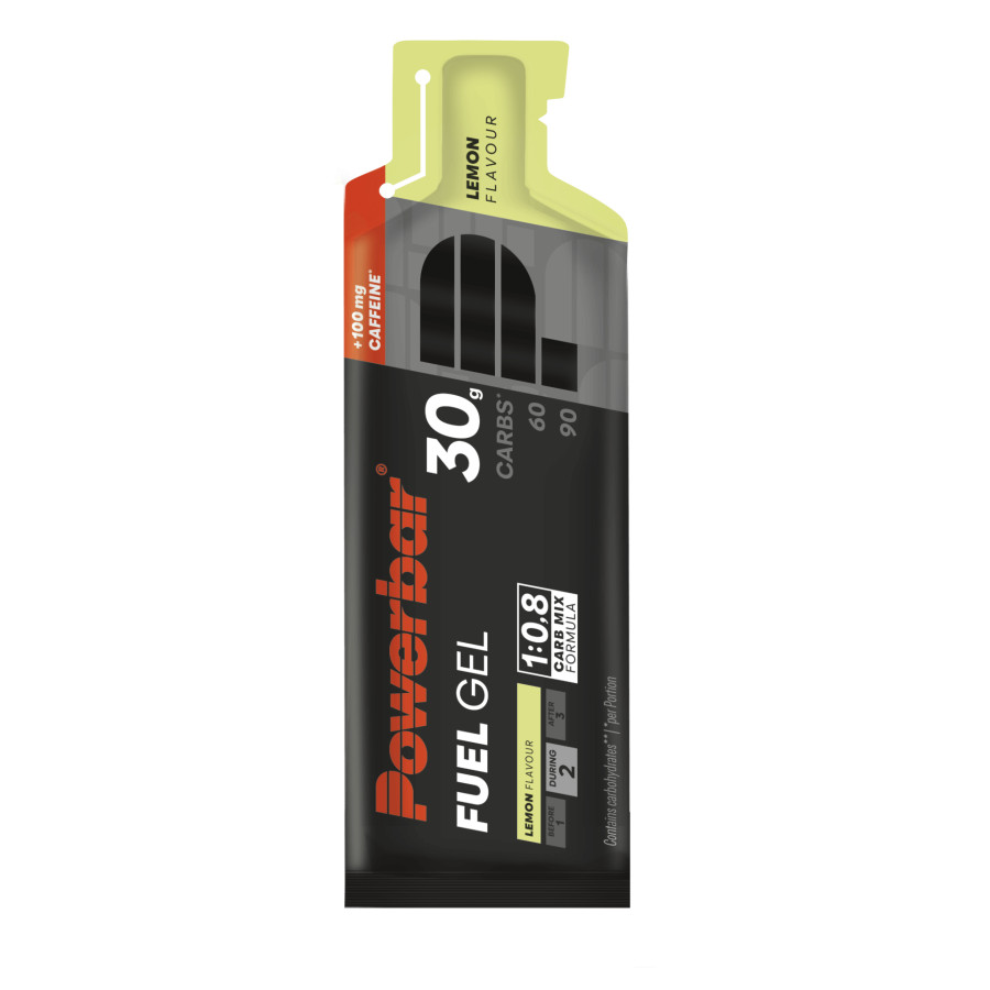 PowerBar Fuel Gel 30 Black Line Limón Cafeína gel energético unidad