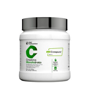 Creatina Creapure 300 g High Pro Nutrition monohidrato alemana