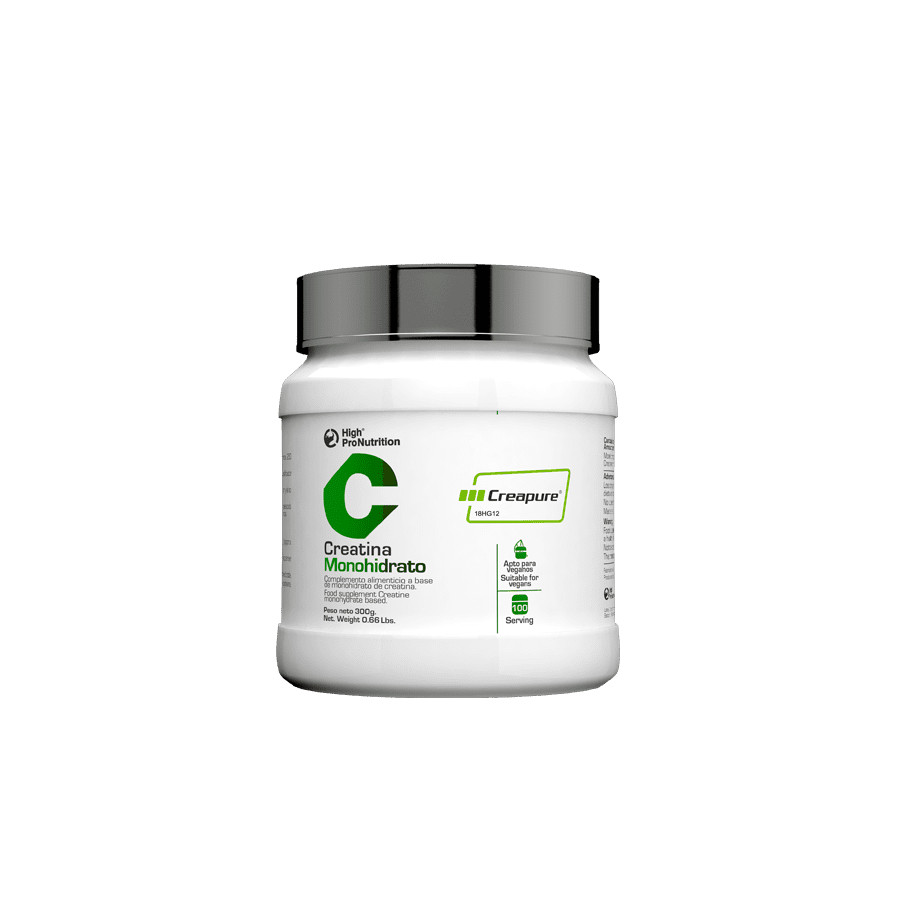 Creatina Creapure 300 g High Pro Nutrition monohidrato alemana