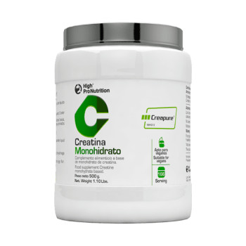 Creatina Creapure 500 g High Pro Nutrition monohidrato alemana alta pureza