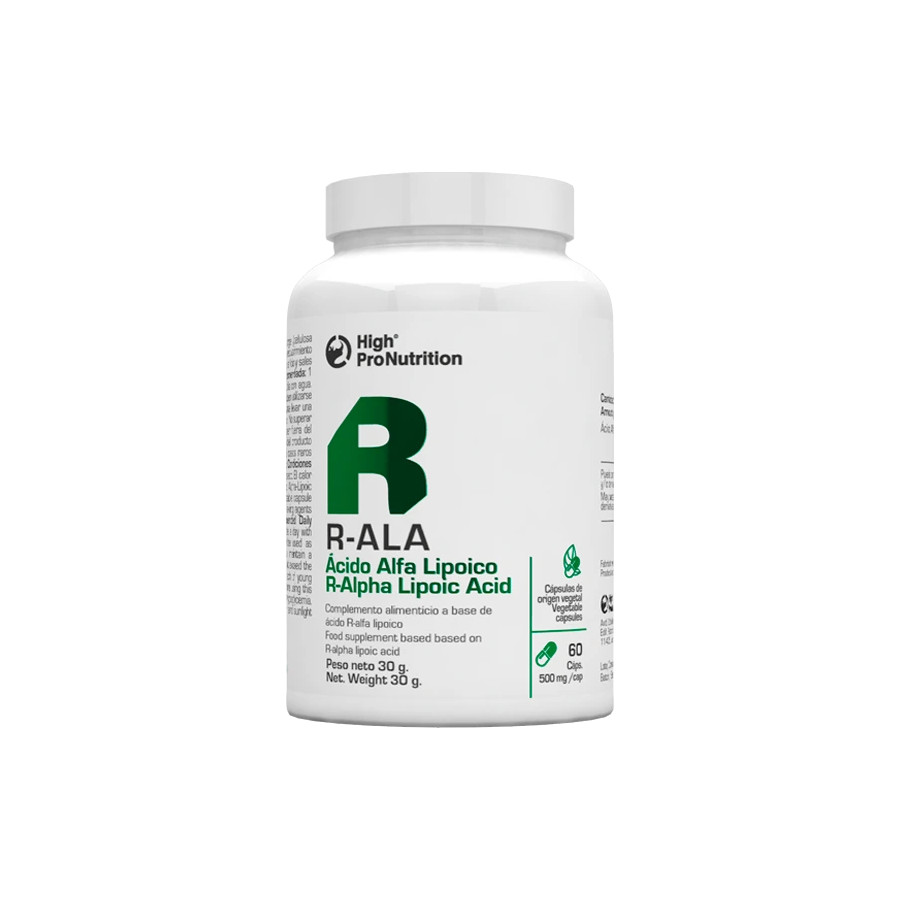 R-ALA High Pro Nutrition ácido alfa lipoico 250 mg cápsulas