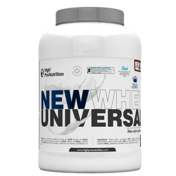 New Whey Universal Gourmet sabor Cookies High Pro Nutrition proteína whey