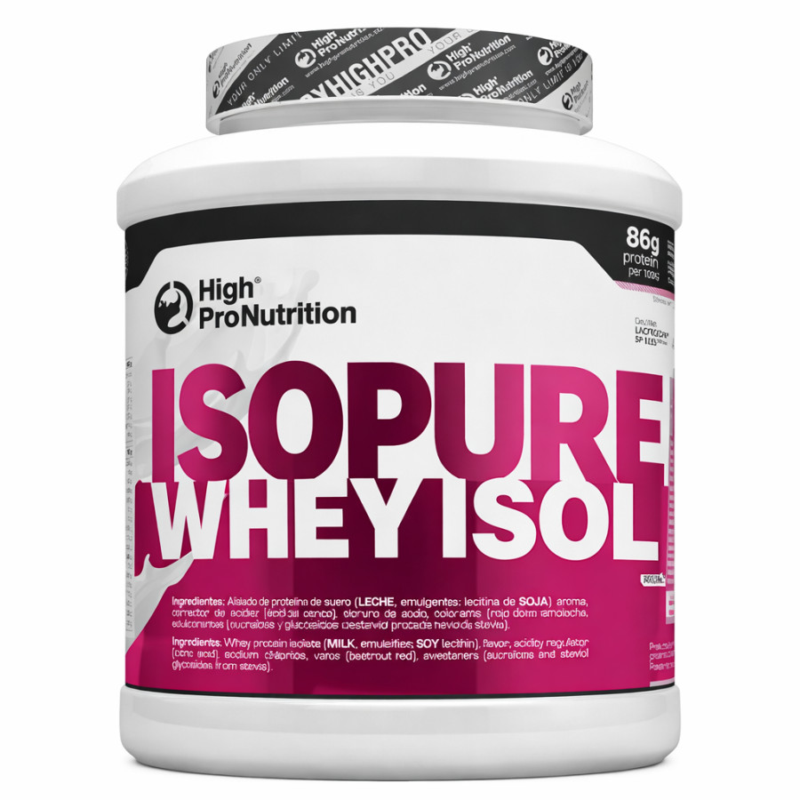 Isopure proteína aislada fresa  High Pro Nutrition