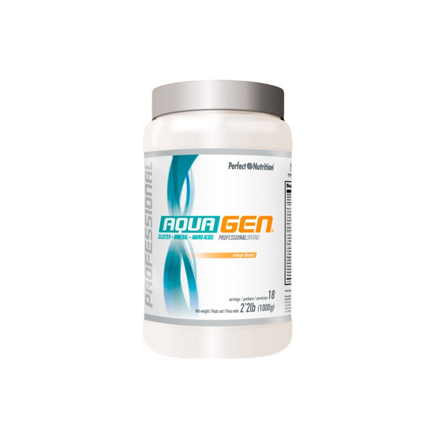 Aquagen Perfect Nutrition bebida isotónica en polvo 1 kg suplemento de hidratación con minerales y aminoácidos