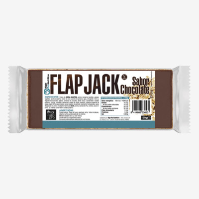 Flapjack 120 g High Pro sabor chocolate barrita energética