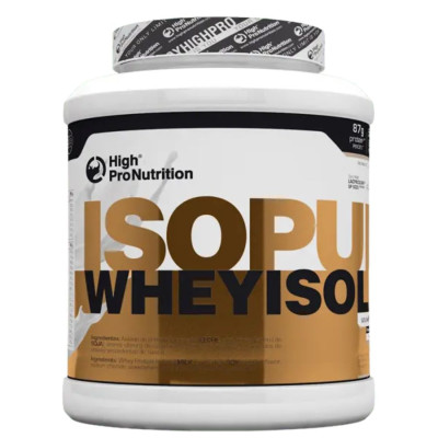 Isopure Aislado de Suero 1.8 kg High Pro Nutrition sabor Vainilla
