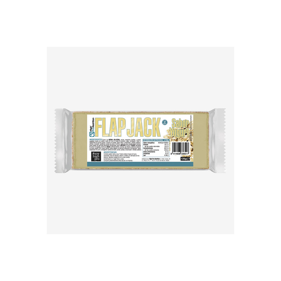 Flapjack 120g High Pro Nutrition sabor Yogur barrita energética