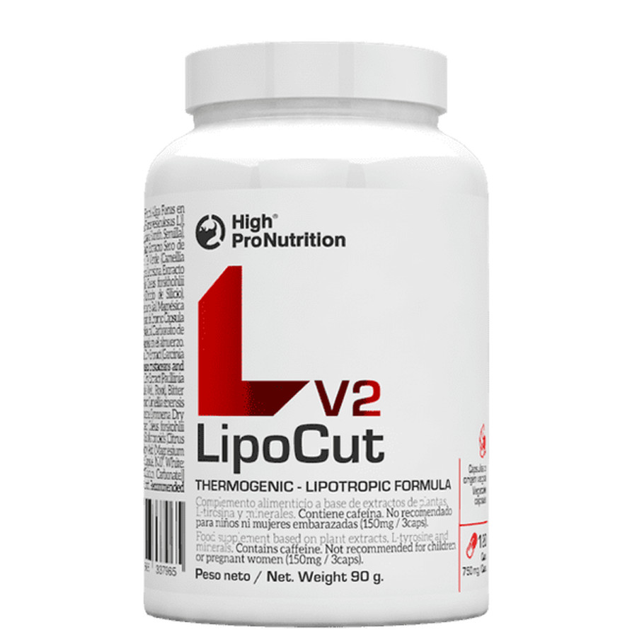 Lipo Cut V2 High Pro Nutrition suplemento termogénico en cápsulas