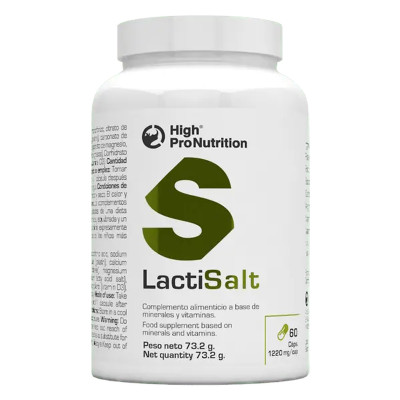 LactiSalt High Pro Nutrition electrolitos minerales cápsulas