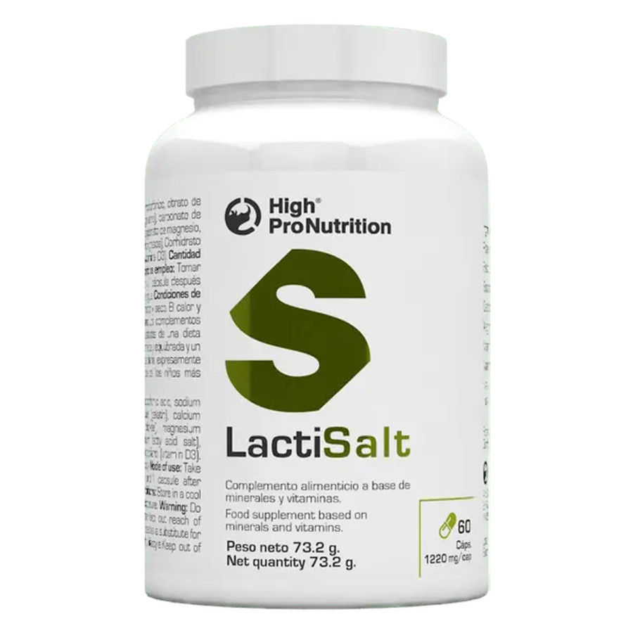 LactiSalt High Pro Nutrition electrolitos minerales cápsulas