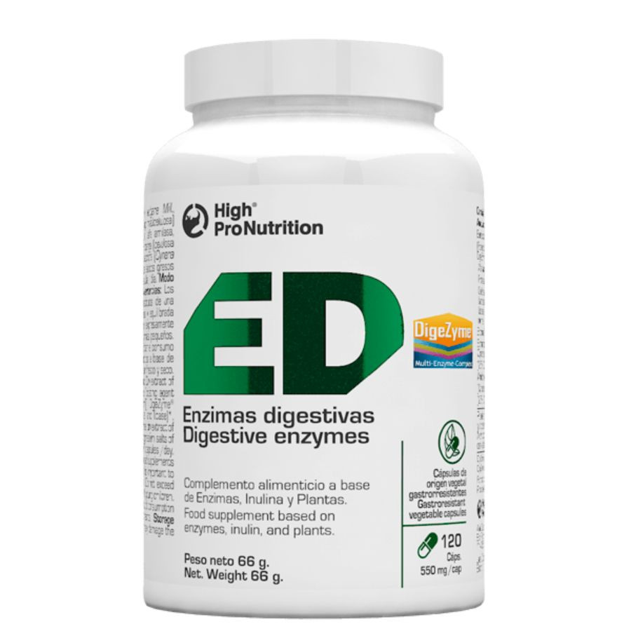 Enzimas Digestivas DigeZyme High Pro Nutrition cápsulas suplemento digestivo