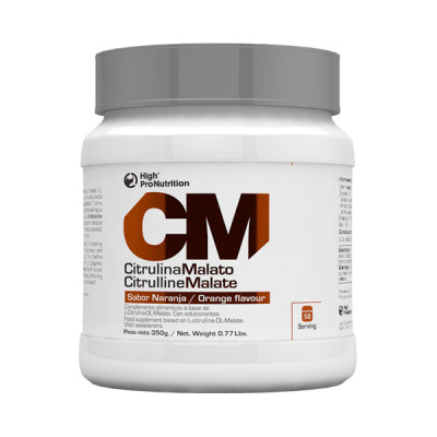 Citrulina Malato 6g High Pro Nutrition 350 g sabor naranja bote