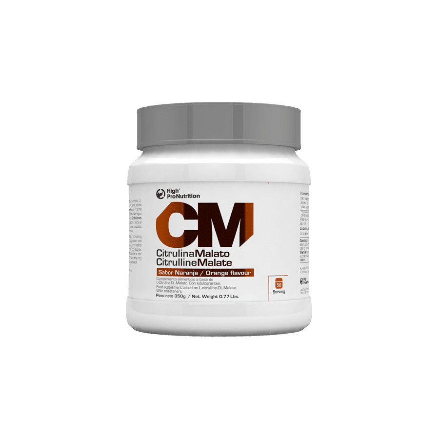 Citrulina Malato 6g High Pro Nutrition 350 g sabor naranja bote