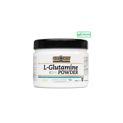 L Glutamina en polvo Crown Nutrition 240 g Kyowa Quality