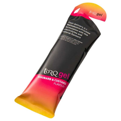 torq energy gel rhubarb custard 45g unidad