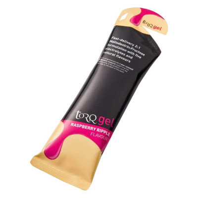 torq energy gel raspberry ripple 45g carbohidratos 2 1