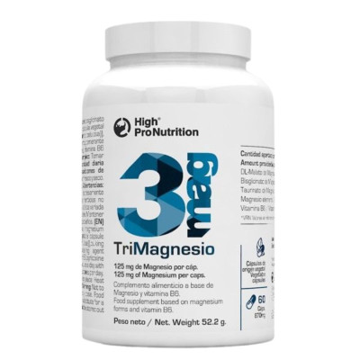 TriMagnesio magnesio malato bisglicinato taurinato vitamina B6 alta absorcion