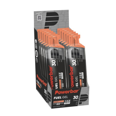 PowerBar Fuel Gel 30 Black Line grapefruit gel energético unidad 12 unidades