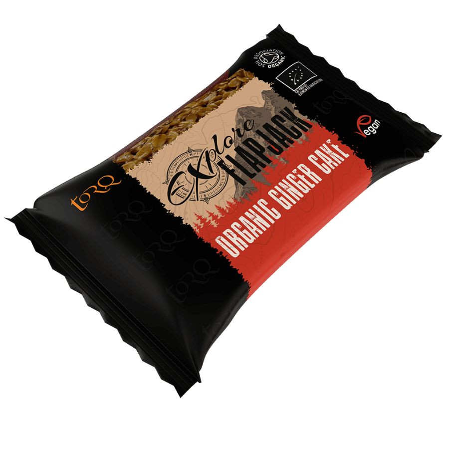 torq flapjack organic  ginger cake unidad