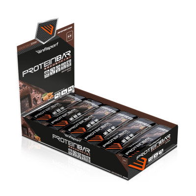 PROTEIN BAR 40g Fresa-Choco (film Biodegradable) (Unidad)