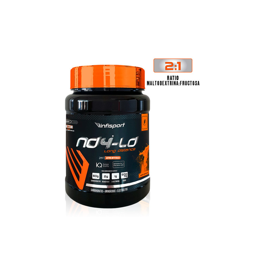 ND4 LONG DISTANCE ZERO Aditivos sabor Naranja - 800 g